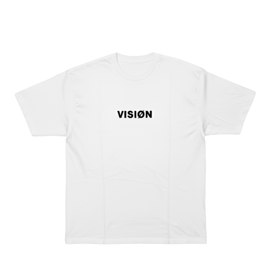 T-shirt noir VISIØN - Collection 2025
